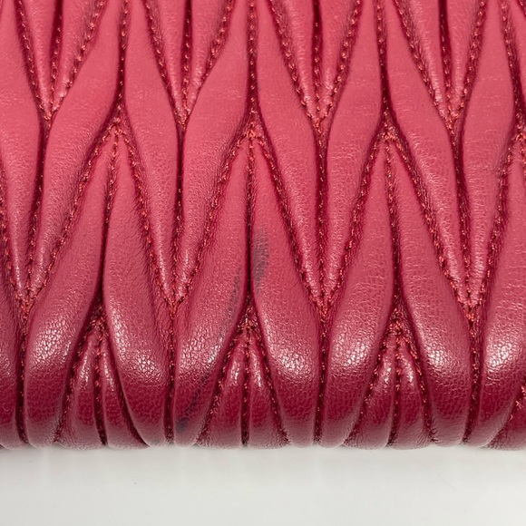 AUTHENTIC Vintage Miu Miu Nappa Leather Clutch - Picture 11 of 14